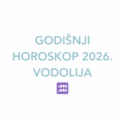VODOLIJA: HOROSKOP 2026.