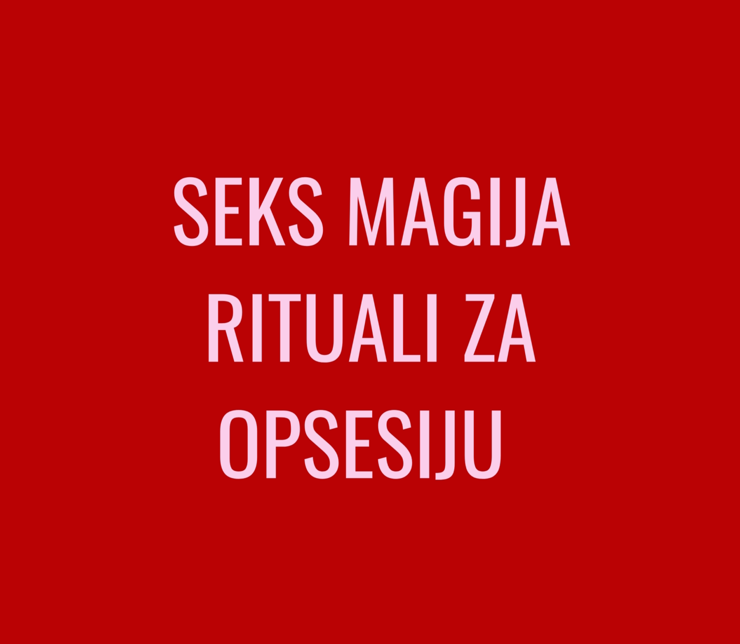 Seks magija i ljubavna magija