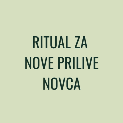 Ritual za nove prilive novca. PDF format dostupan za ceo svet. Link za preuzimanje PDFa dobijaš u mejlu nakon kupovine.