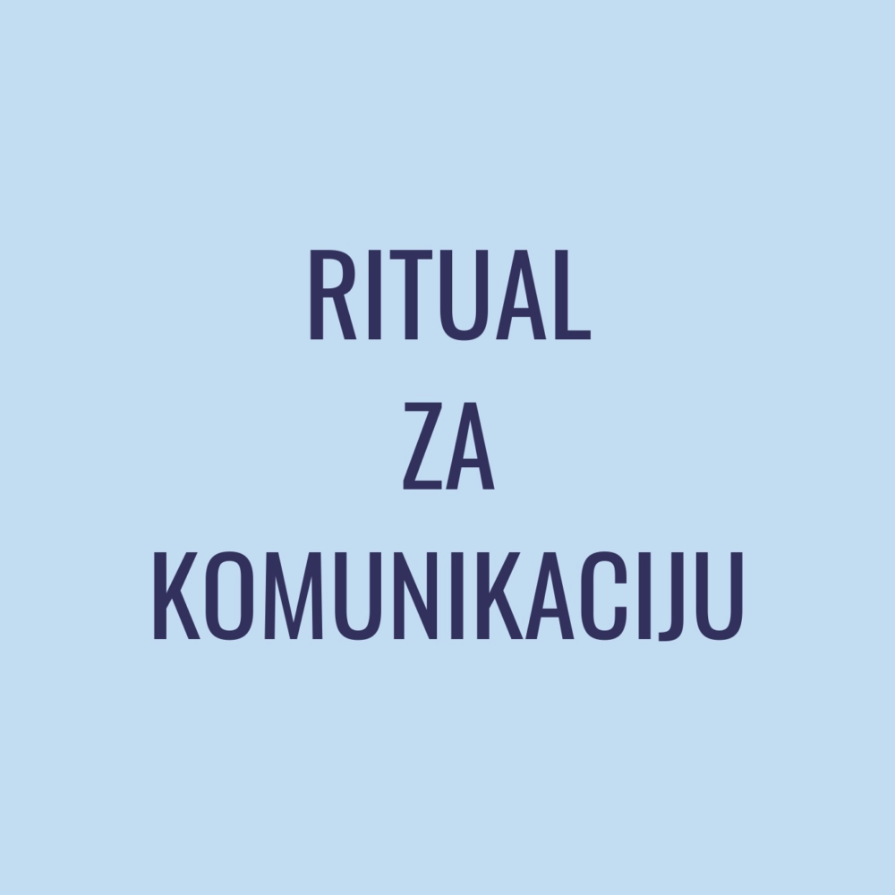 Ritual za komunikaciju. Jedan ritual za sve pozive: pokreni željenu komunikaciju. Pdf format dostupan za ceo svet bez dostave!