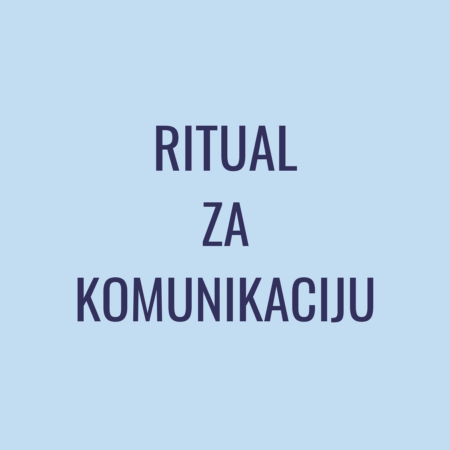 Ritual za komunikaciju. Jedan ritual za sve pozive: pokreni željenu komunikaciju. Pdf format dostupan za ceo svet bez dostave!