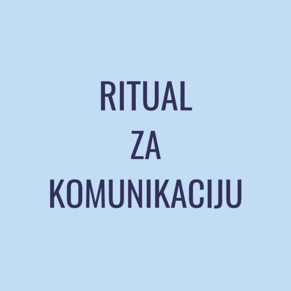 Ritual za komunikaciju. Jedan ritual za sve pozive: pokreni željenu komunikaciju. Pdf format dostupan za ceo svet bez dostave!