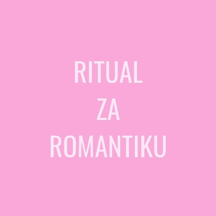 Ritual za romantiku. Bilo da si singl, u vezi ili braku: ovaj ritual je za tebe.Tvoj tajni začin za leto puno romantike i uživanja.