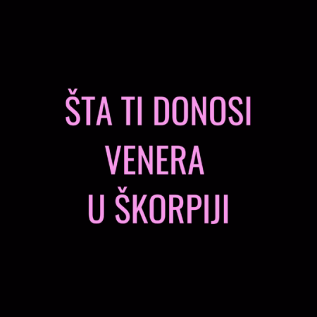 Live: Šta ti donosi retrogradna Venera u Škorpiji