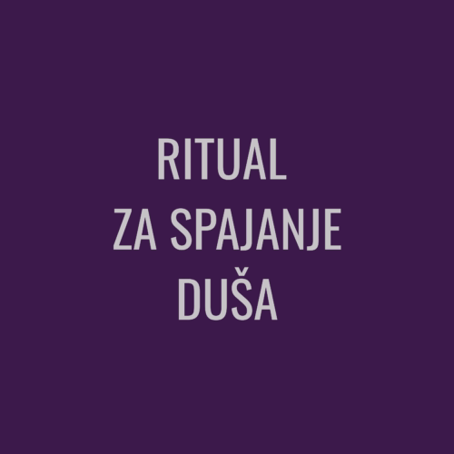 Ritual za spajanje duša. Važna napomena:Ovo nije običan ritual ljubavnog vezivanja. Link za preuzimanje dobijaš instant u mejlu. Uradi ga odmah!