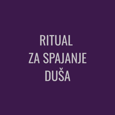 Ritual za spajanje duša. Važna napomena:Ovo nije običan ritual ljubavnog vezivanja. Link za preuzimanje dobijaš instant u mejlu. Uradi ga odmah!