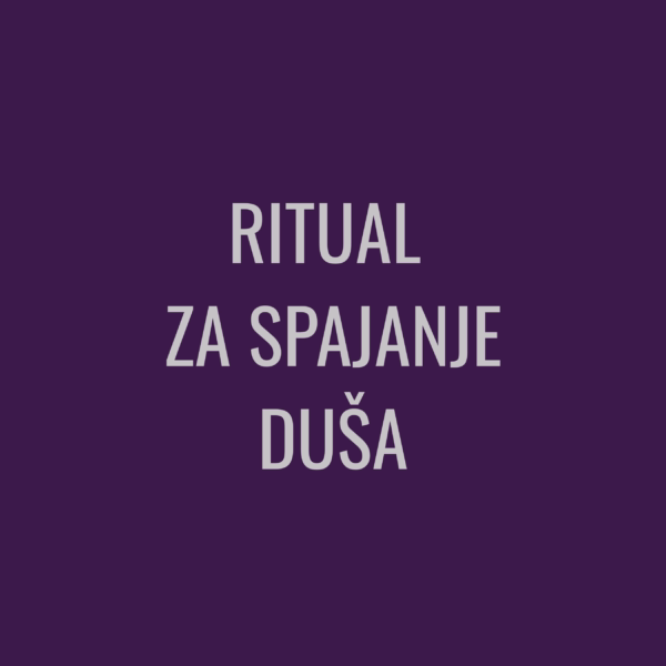 Ritual za spajanje duša. Važna napomena:Ovo nije običan ritual ljubavnog vezivanja. Link za preuzimanje dobijaš instant u mejlu. Uradi ga odmah!
